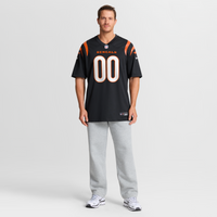 Cincinnati Bengals Nike Black Game Custom Jersey