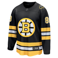 Boston Bruins David Pastrnak Fanatics Black Home Breakaway Player Jersey