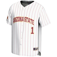 GameDay Greats #1 White Arizona State Sun Devils Lightweight Baseball Jersey