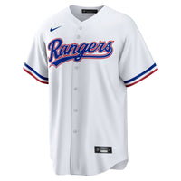 Texas Rangers Evan Carter Nike White Home Replica Jersey