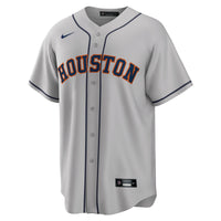 Houston Astros Yordan Álvarez Nike Gray Road Replica Player Jersey