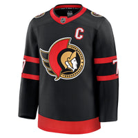 Ottawa Senators Brady Tkachuk Fanatics Black Home Premium Jersey