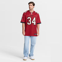Tampa Bay Buccaneers Alex Anzalone Nike Red Team Game Jersey
