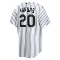 Chicago White Sox Miguel Vargas Nike White Home Replica Jersey