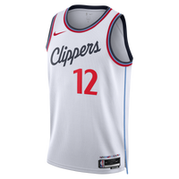 Los Angeles Clippers Nike Replica Association Edition Swingman Jersey - White - Nick Martinelli