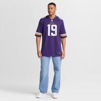 Minnesota Vikings Adam Thielen Nike Purple Game Jersey