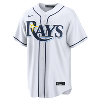 Tampa Bay Rays Nike White Home Replica Custom Jersey