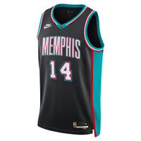 Memphis Grizzlies Nike Classic Edition Jersey - Black - Zach Edey
