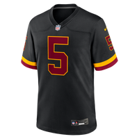 Hail Raiser Washington Commanders Jayden Daniels Nike Black Alternate Game Jersey