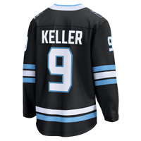 Utah Mammoth Clayton Keller Fanatics Black Home Breakaway Jersey