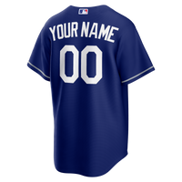 Los Angeles Dodgers Nike Royal Alternate Replica Custom Jersey