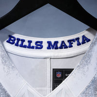 Buffalo Bills Josh Allen Nike White 2025 Rivalries Collection Stitched Limited Jersey