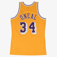 Los Angeles Lakers Mitchell & Ness Swingman Jersey Shaquille O'Neal 1996