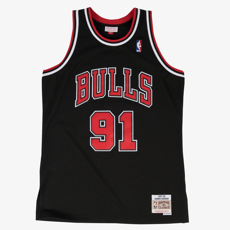Chicago Bulls Mitchell & Ness Swingman Jersey Alternate Dennis Rodman 1997