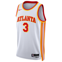 Atlanta Hawks Nike Association Edition Swingman Jersey - White - CJ McCollum