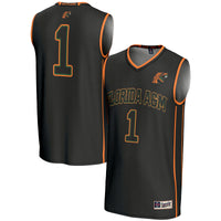 GameDay Greats #1 Black Florida A&M Rattlers Lightweight Basketball Jersey