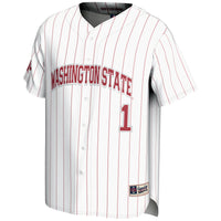 GameDay Greats #1 White Washington State Cougars Lightweight Baseball Jersey