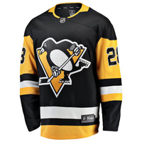 Pittsburgh Penguins Parker Wotherspoon Fanatics Black Home Breakaway Jersey
