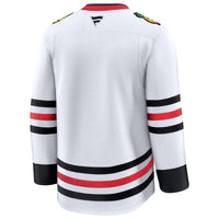 Chicago Blackhawks Fanatics White Away Premium Jersey