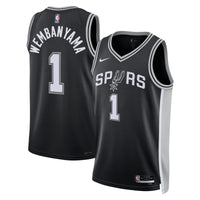 San Antonio Spurs Nike Icon Swingman Jersey - Victor Wembanyama -
