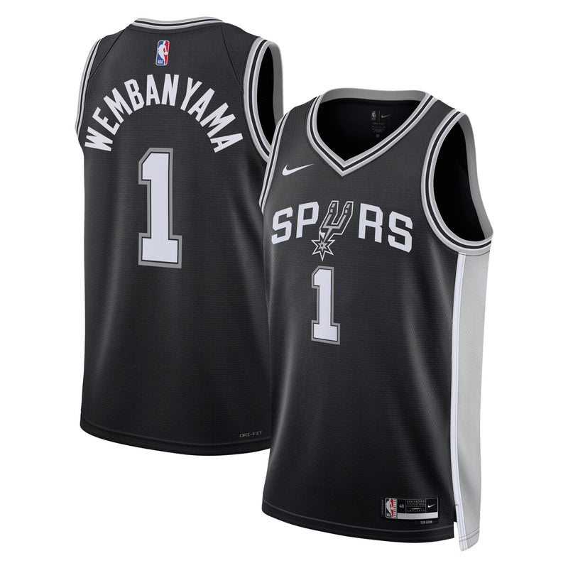 San Antonio Spurs Nike Icon Swingman Jersey - Victor Wembanyama -