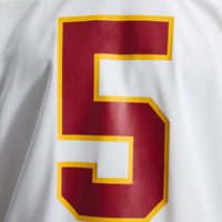 Washington Commanders Jayden Daniels Nike White Game Super Bowl Era Jersey