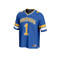 GameDay Greats #1 Royal Pitt Panthers Lightweight Collegiate Football Fashion Jersey
