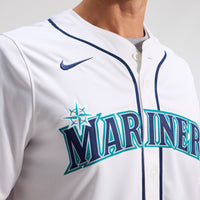 Seattle Mariners Cal Raleigh Nike White Home Limited Player Jersey