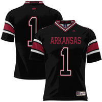 GameDay Greats #1 Black Arkansas Razorbacks Football Jersey