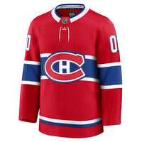 Montreal Canadiens Fanatics Red Home Premium Custom Jersey