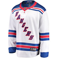 New York Rangers Fanatics White Breakaway Away Jersey