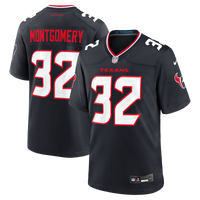 Houston Texans David Montgomery Nike Navy Game Jersey