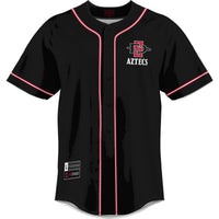 GameDay Greats Scarlet San Diego State Aztecs Lightweight Baseball Jersey