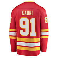 Calgary Flames Nazem Kadri Fanatics Red Home Breakaway Player Jersey