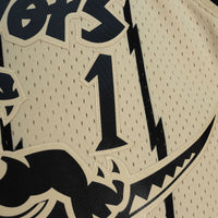 Toronto Raptors Mitchell & Ness Tracy McGrady 1998 Swingman Jersey - Khaki