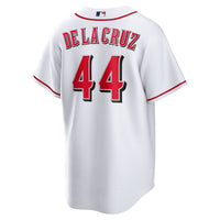 Cincinnati Reds Elly De La Cruz Nike White Home Replica Jersey