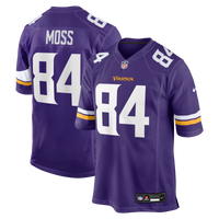Minnesota Vikings Randy Moss Nike Purple Game Retired Player Jersey