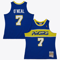 Indiana Pacers Mitchell & Ness Jermaine O'Neal 2004 Hardwood Classics Authentic Jersey - Royal Blue