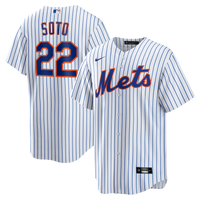 New York Mets Nike White Home Replica Player Jersey