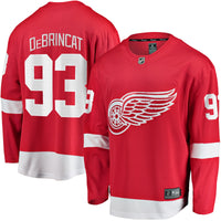 Detroit Red Wings Alex DeBrincat Fanatics Red Home Breakaway Jersey