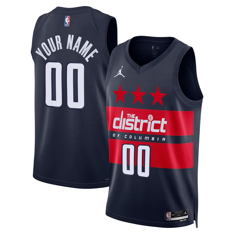 Washington Wizards Jordan NBA Statement Edition Swingman Jersey - Custom -