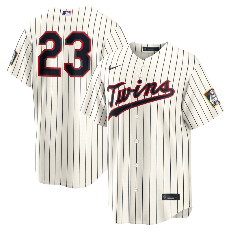 Minnesota Twins Royce Lewis Nike Cream 2026 Field of Dreams Stadium Jersey