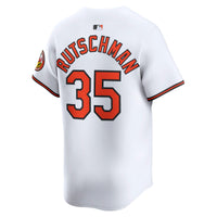 Baltimore Orioles Adley Rutschman Nike White Home Limited Player Jersey