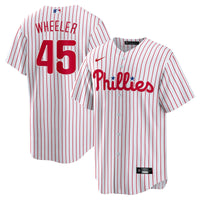 Philadelphia Phillies Zack Wheeler Nike White Home Replica Jersey
