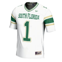 GameDay Greats #1 White South Florida Bulls Football Jersey