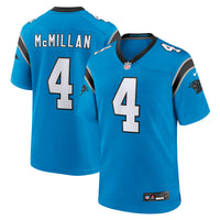 Carolina Panthers Tetairoa McMillan Nike Blue Alternate Game Jersey