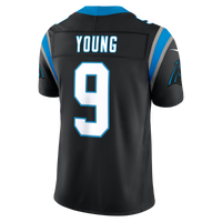 Carolina Panthers Bryce Young Nike Black Team Vapor F.U.S.E. Stitched Limited Jersey