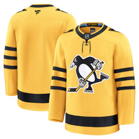 Pittsburgh Penguins Fanatics Gold Alternate Premium Jersey