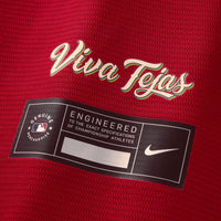 Texas Rangers Wyatt Langford Nike Red 2026 City Connect Stadium Jersey