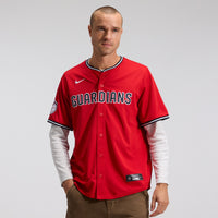Cleveland Guardians Nike Red Alternate Limited Jersey